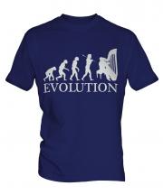 Harp Player Evolution Mens T-Shirt