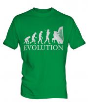 Harp Player Evolution Mens T-Shirt