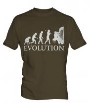 Harp Player Evolution Mens T-Shirt