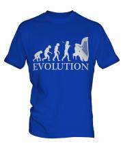 Harp Player Evolution Mens T-Shirt