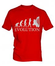 Harp Player Evolution Mens T-Shirt