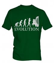 Harp Player Evolution Mens T-Shirt