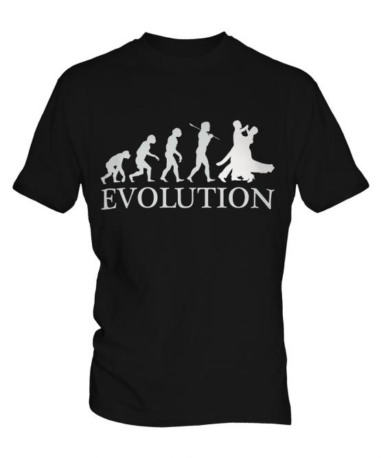 Ballroom Dancing Evolution Mens T-Shirt