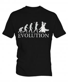 Ballroom Dancing Evolution Mens T-Shirt