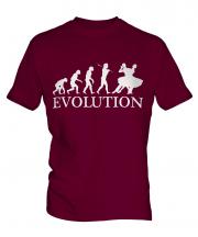 Foxtrot Dancing Evolution Mens T-Shirt