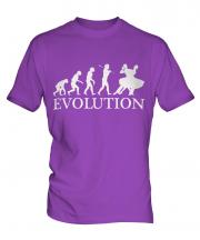 Foxtrot Dancing Evolution Mens T-Shirt