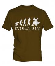 Foxtrot Dancing Evolution Mens T-Shirt