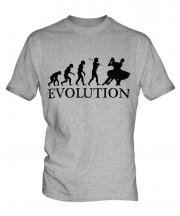 Foxtrot Dancing Evolution Mens T-Shirt