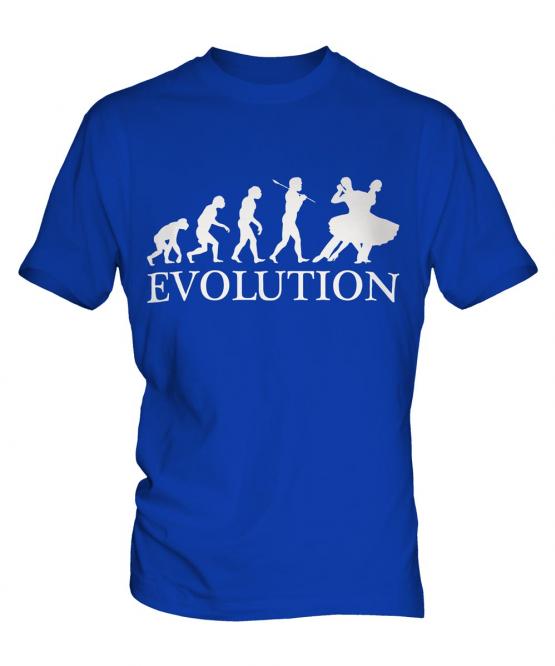 Foxtrot Dancing Evolution Mens T-Shirt