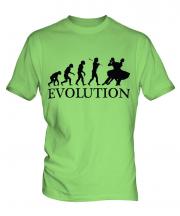 Foxtrot Dancing Evolution Mens T-Shirt