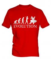 Foxtrot Dancing Evolution Mens T-Shirt