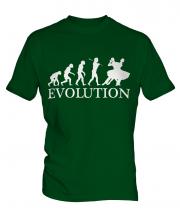 Foxtrot Dancing Evolution Mens T-Shirt