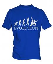 Rumba Dancing Evolution Mens T-Shirt