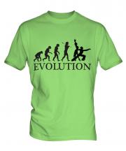 Rumba Dancing Evolution Mens T-Shirt