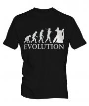 Waltz Dancing Evolution Mens T-Shirt