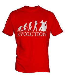 Waltz Dancing Evolution Mens T-Shirt