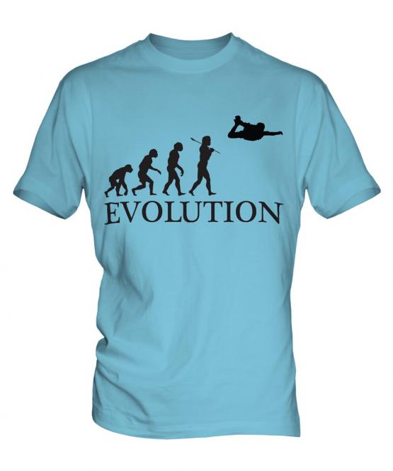 Skydiving Evolution Mens T-Shirt