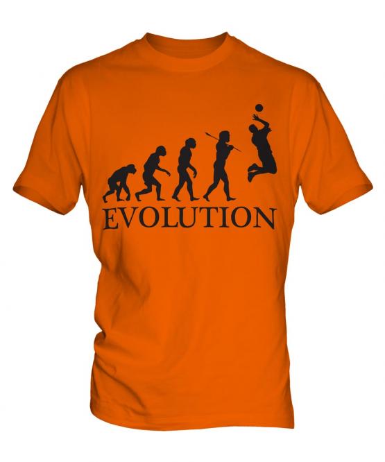 Volleyball Evolution Mens T-Shirt