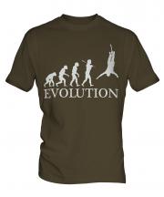 Bungee Jump Evolution Mens T-Shirt