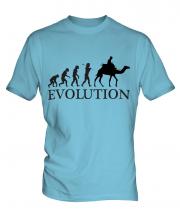 Camel Riding Evolution Mens T-Shirt