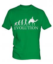Camel Riding Evolution Mens T-Shirt