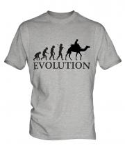Camel Riding Evolution Mens T-Shirt