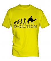 Camel Riding Evolution Mens T-Shirt
