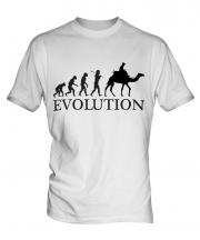 Camel Riding Evolution Mens T-Shirt
