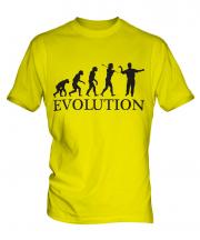 Darts Player Evolution Mens T-Shirt