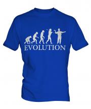 Darts Player Evolution Mens T-Shirt