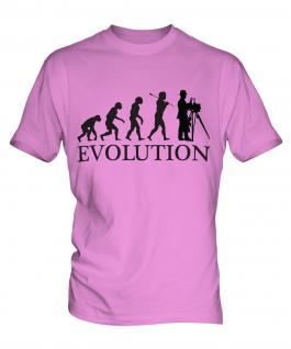 Vintage Photographer Evolution Mens T-Shirt