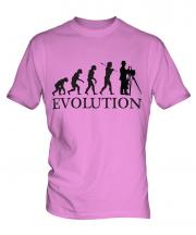 Vintage Photographer Evolution Mens T-Shirt
