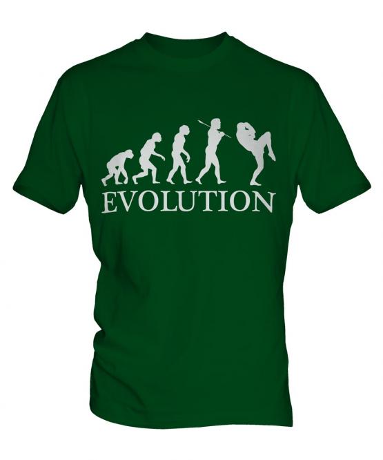 Kickboxing Evolution Mens T-Shirt
