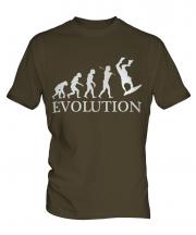 Bodyboarding Evolution Mens T-Shirt
