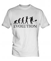Squash Player Evolution Mens T-Shirt