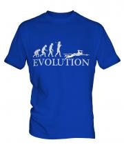Swimmer Evolution Mens T-Shirt