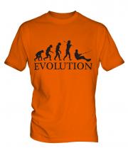 Water Skiing Evolution Mens T-Shirt