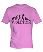 Water Skiing Evolution Mens T-Shirt