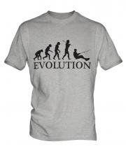 Water Skiing Evolution Mens T-Shirt