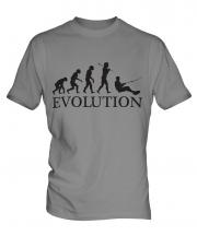 Water Skiing Evolution Mens T-Shirt