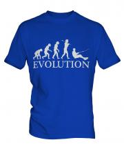Water Skiing Evolution Mens T-Shirt