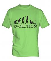 Water Skiing Evolution Mens T-Shirt