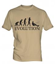 Water Skiing Evolution Mens T-Shirt