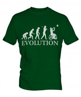 Wheelchair Basketball Evolution Mens T-Shirt