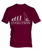 Windsurfing Evolution Mens T-Shirt