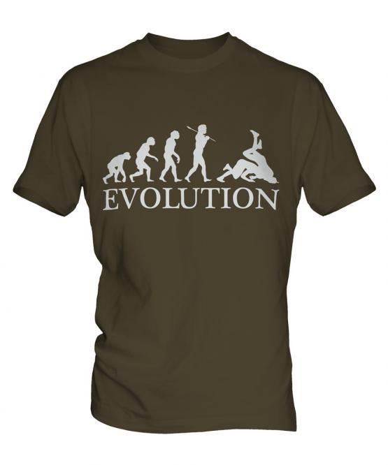 Wrestling Evolution Mens T-Shirt