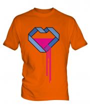 Bleeding Heart Mens T-Shirt