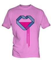 Bleeding Heart Mens T-Shirt