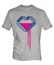 Bleeding Heart Mens T-Shirt