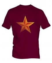 Faded Communist Star Mens T-Shirt